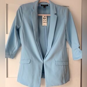 INC International Concepts Sky Blue Blazer